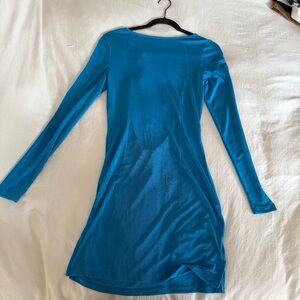 Lioness Vibrant Blue Long Sleeve Dress